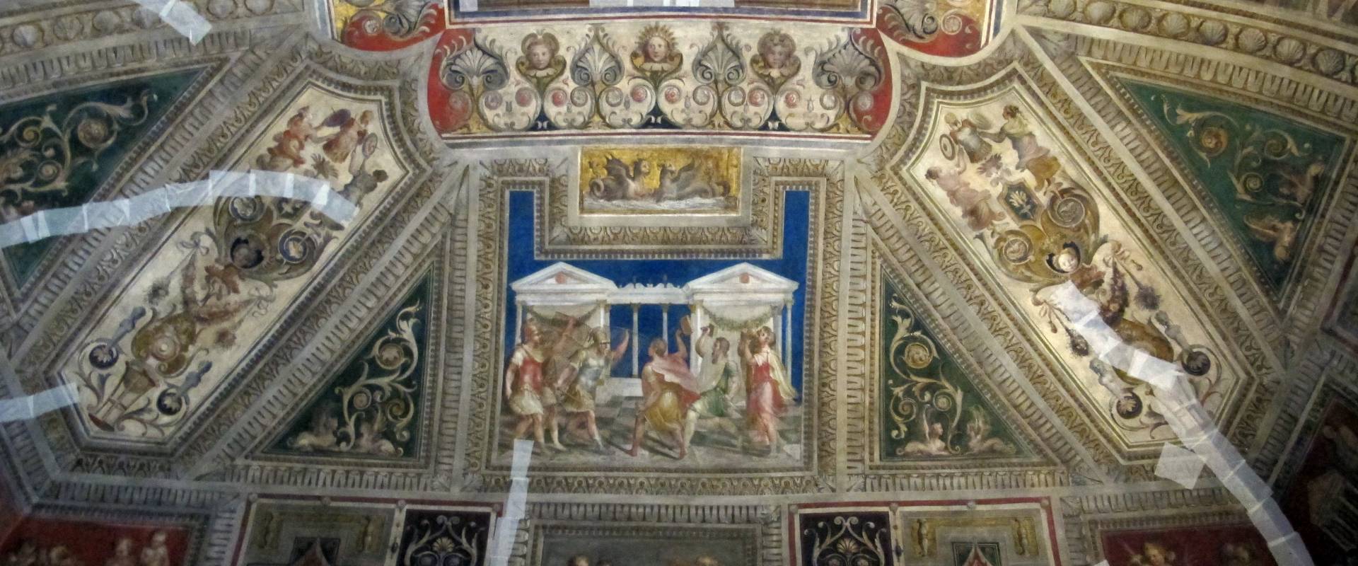 Castello estense di ferrara, int., saletta dei giochi, affreschi di bastianino e ludovico settevecchi (post 1570) 06 photo by Sailko